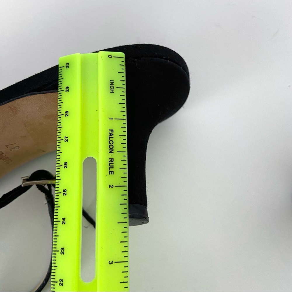 Jimmy Choo Crystal Embellished Thong Ankle Strap Heeled Sandals - Picture 15 of 15